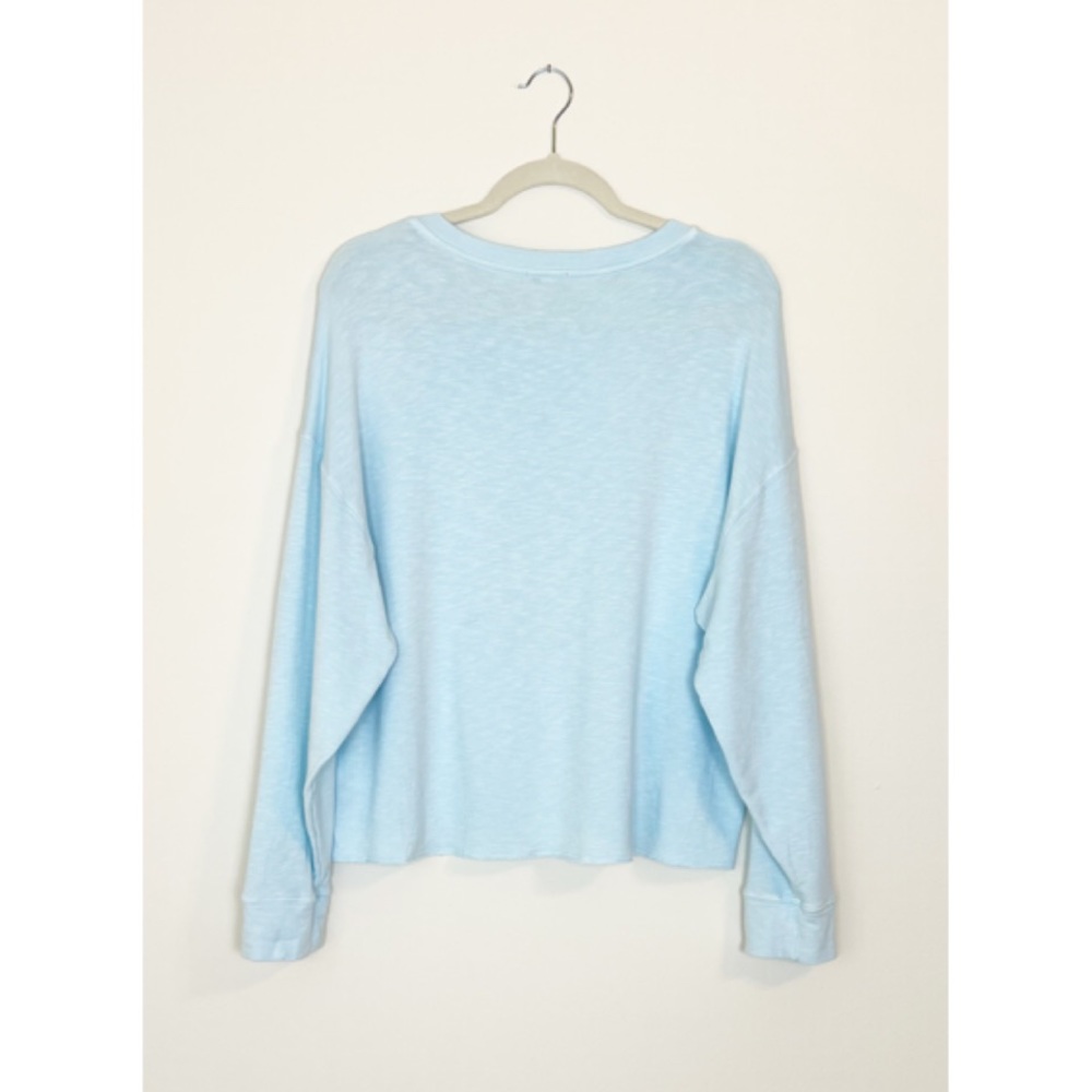 Splendid Dream Slub Pullover Long Sleeve Top L - Picture 4 of 6